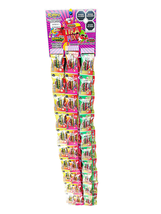 Caramelo Komiru Tira Mix/ 60pz
