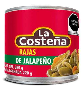 Chile en Rajas /380 grs