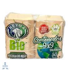 Contenedor 9*9 BIO Reyma 50p