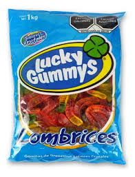 Lucky Gummys Lombrices 1 Kg/8b