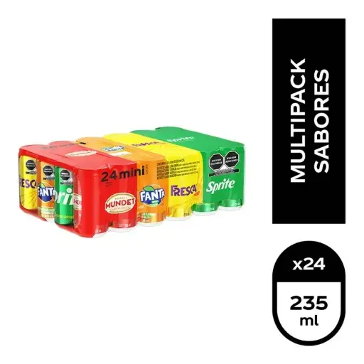 MultiSabor Mini 24pz / 235ml