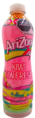 ARIZONA FRESA-KIWI Botellin 591ml