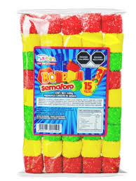 Bombon Grajea Semaforo 15pz