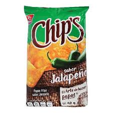 CHIPS JALAPEÑO 42 G