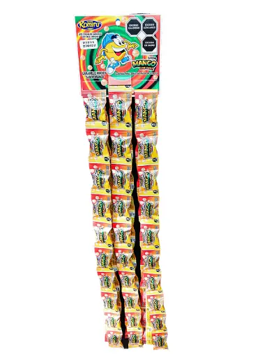 Caramelo Komiru Tira Mango/ 60pz