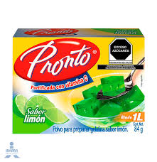 gelatina pronto limon 84 grs.