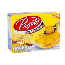 gelatina pronto piña 84 grs.